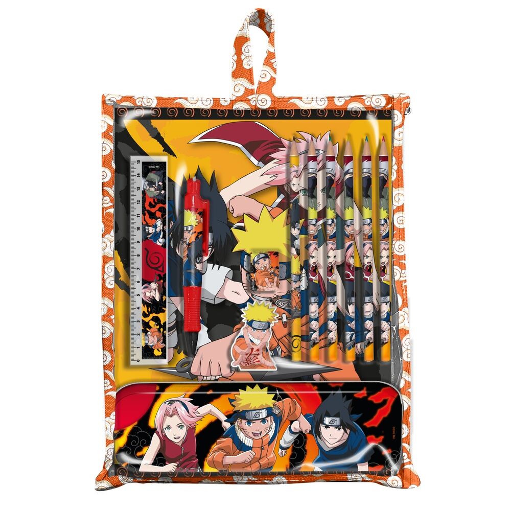 Set papeleria Naruto Shippuden Frikytopia