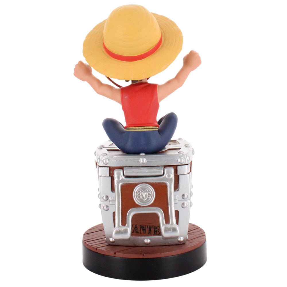 One Piece Soporte Cably Guys Luffy Wanted Poster 21 cm