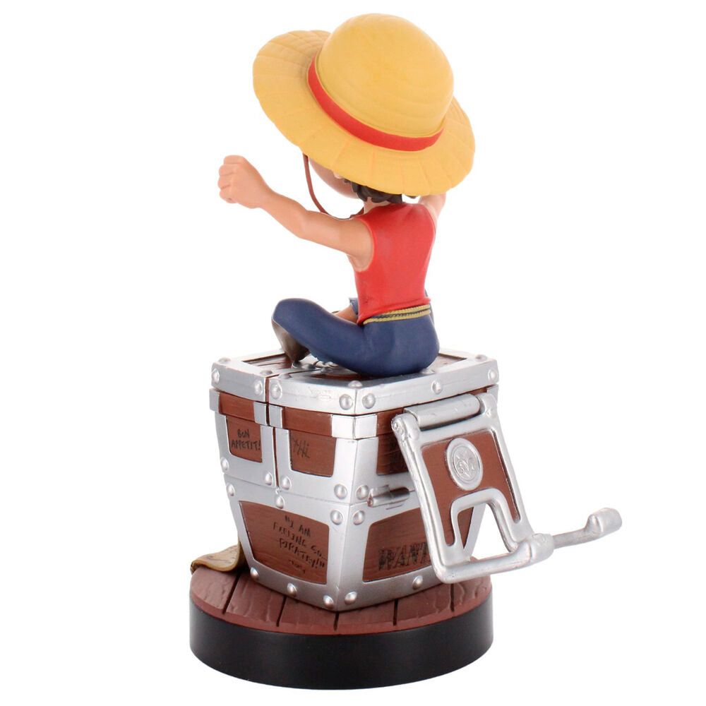 One Piece Soporte Cably Guys Luffy Wanted Poster 21 cm