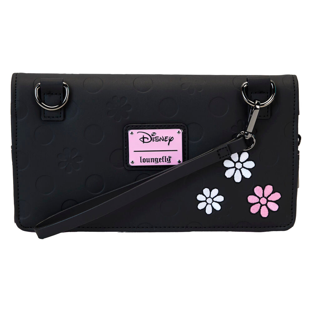 Disney by Loungefly Bandolera Minnie Floral Rock the Dots