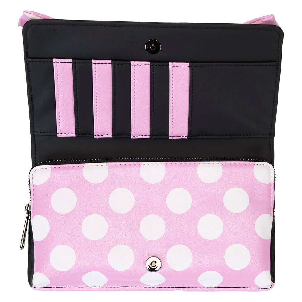 Disney by Loungefly Bandolera Minnie Floral Rock the Dots