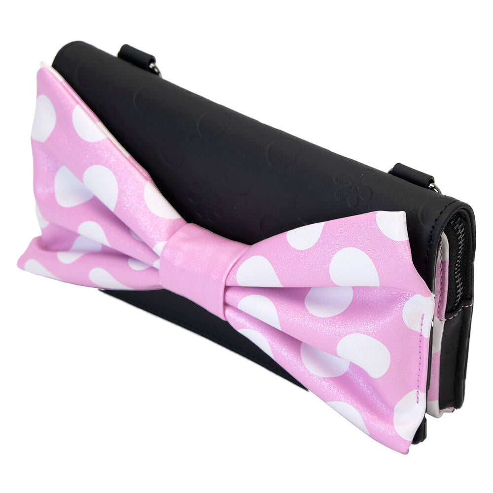 Disney by Loungefly Bandolera Minnie Floral Rock the Dots