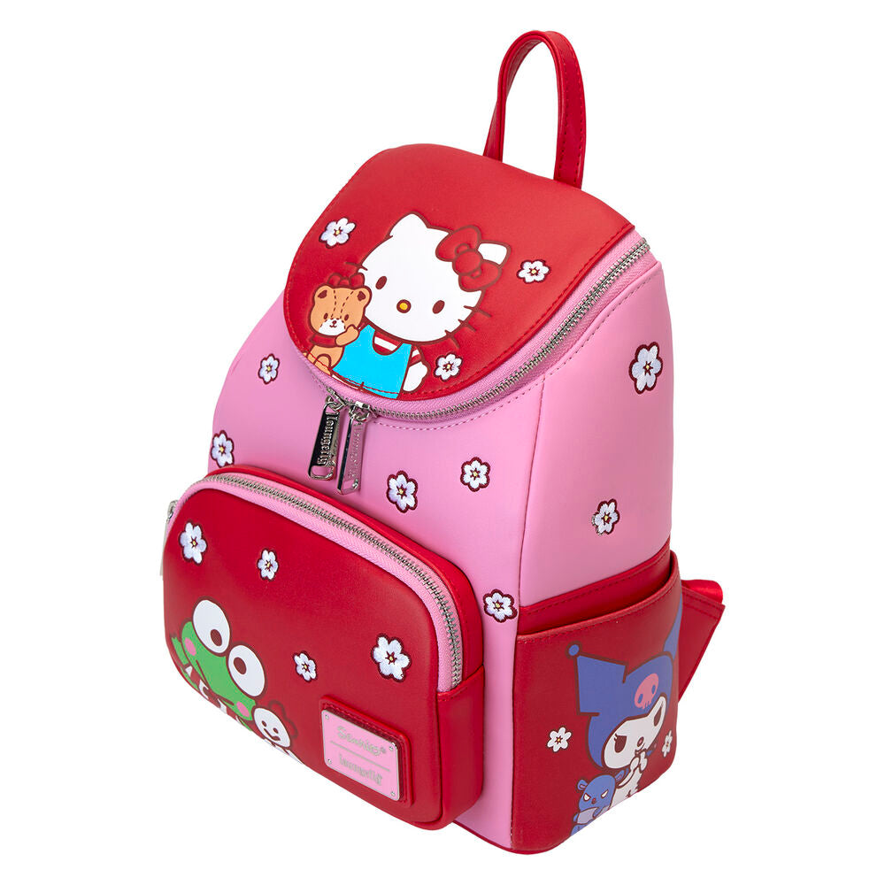Sanrio by Loungefly Mochila Mini Hello Kitty & Friends Color Block
