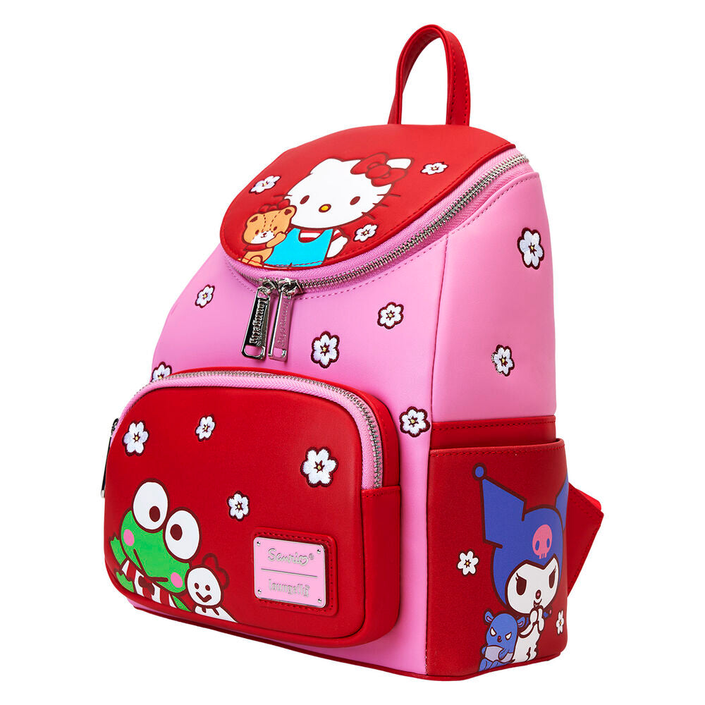 Sanrio by Loungefly Mochila Mini Hello Kitty & Friends Color Block