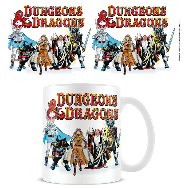 Dungeons & Dragons Taza Retro Group