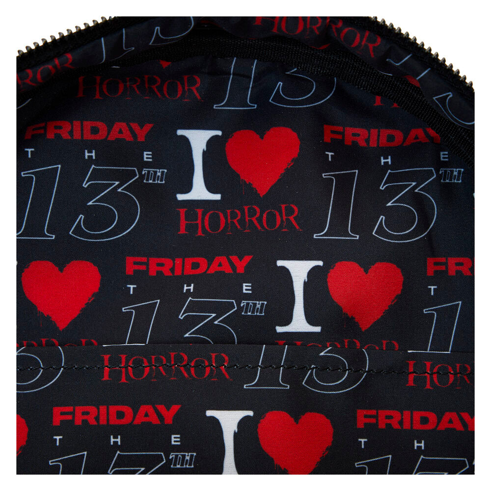 Viernes 13 by Loungefly Mochila Mini I Heart Horror