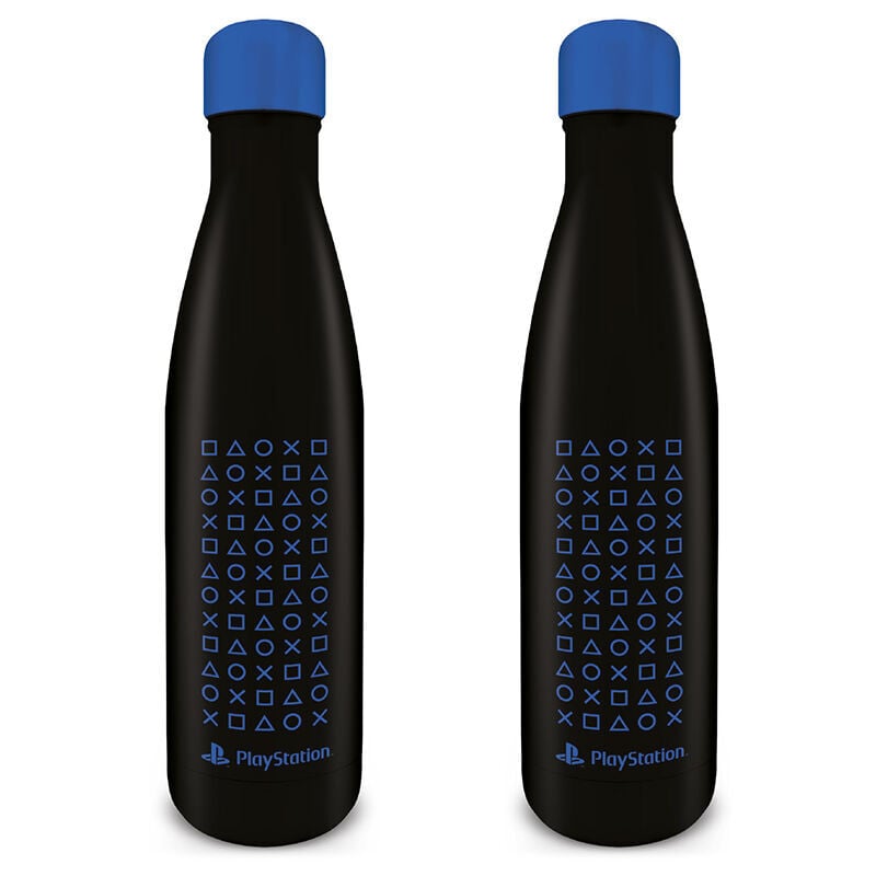 Botella acero inoxidable PlayStation 530ml Frikytopia