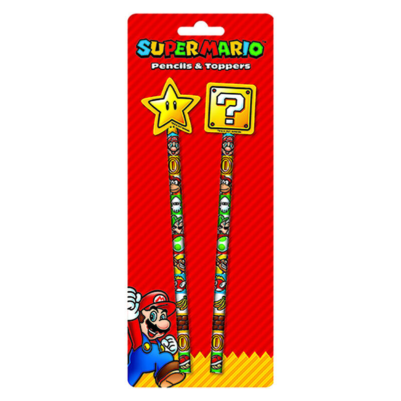 Super Mario Juego de 2 Piezas para Escribir