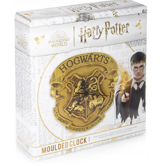HARRY POTTER HOGWARTS CREST CLOCK