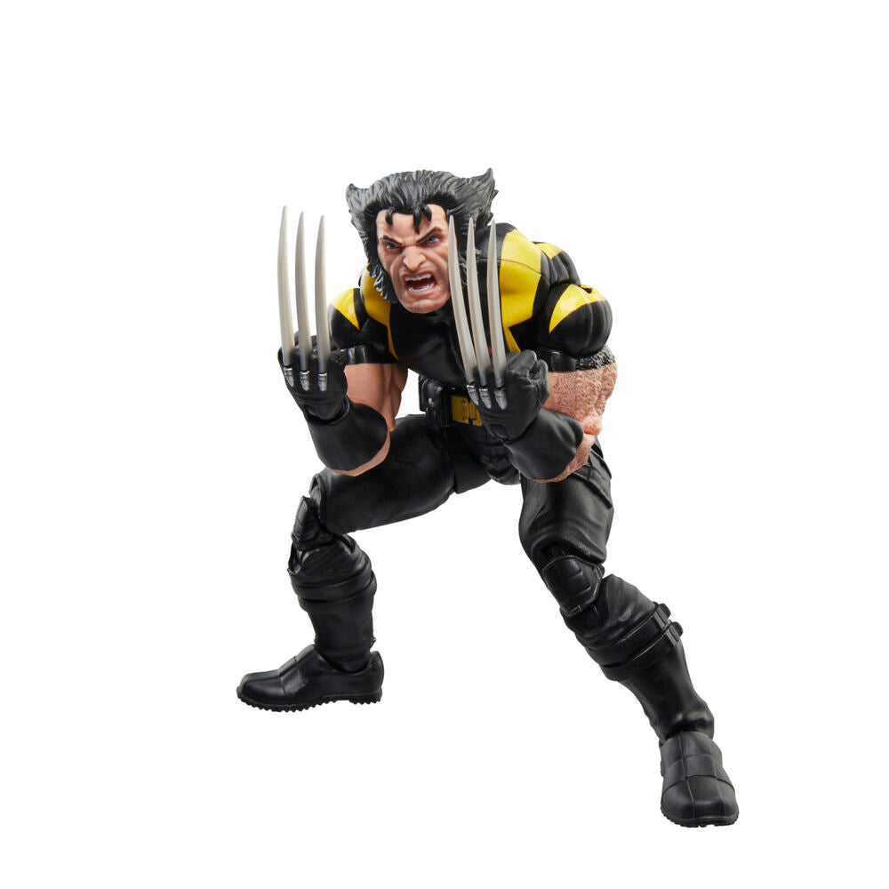Figura hasbro marvel legends series build a figure marvels nemesis x - men wolverine