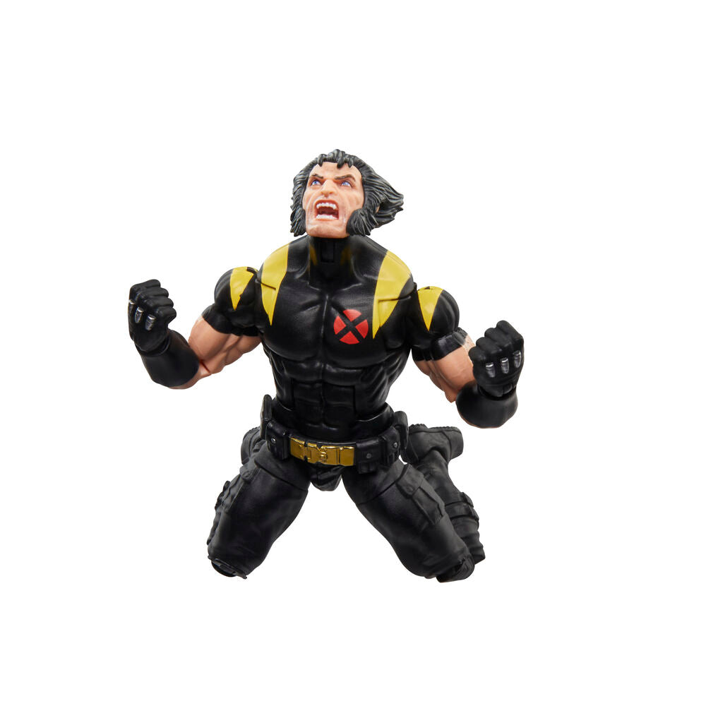 Figura hasbro marvel legends series build a figure marvels nemesis x - men wolverine