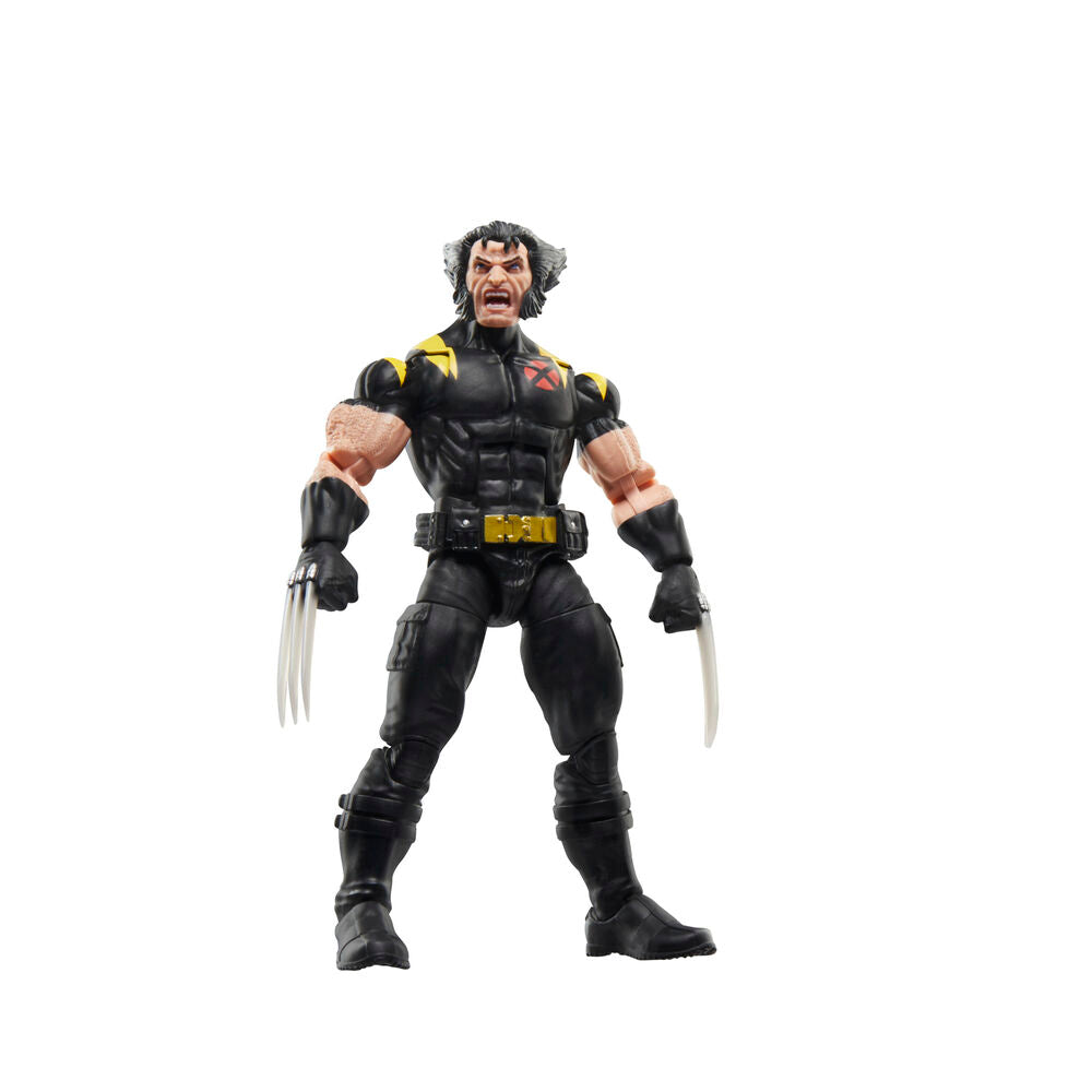 Figura hasbro marvel legends series build a figure marvels nemesis x - men wolverine