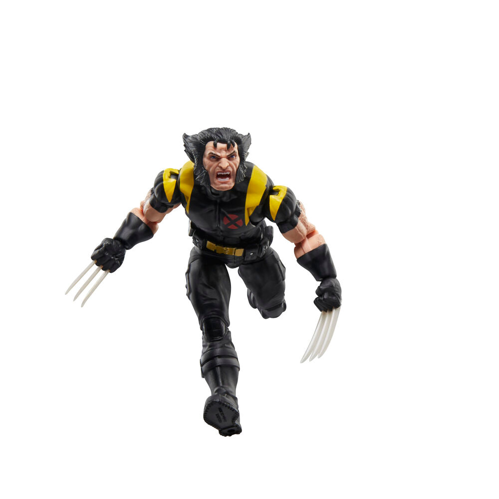 Figura hasbro marvel legends series build a figure marvels nemesis x - men wolverine