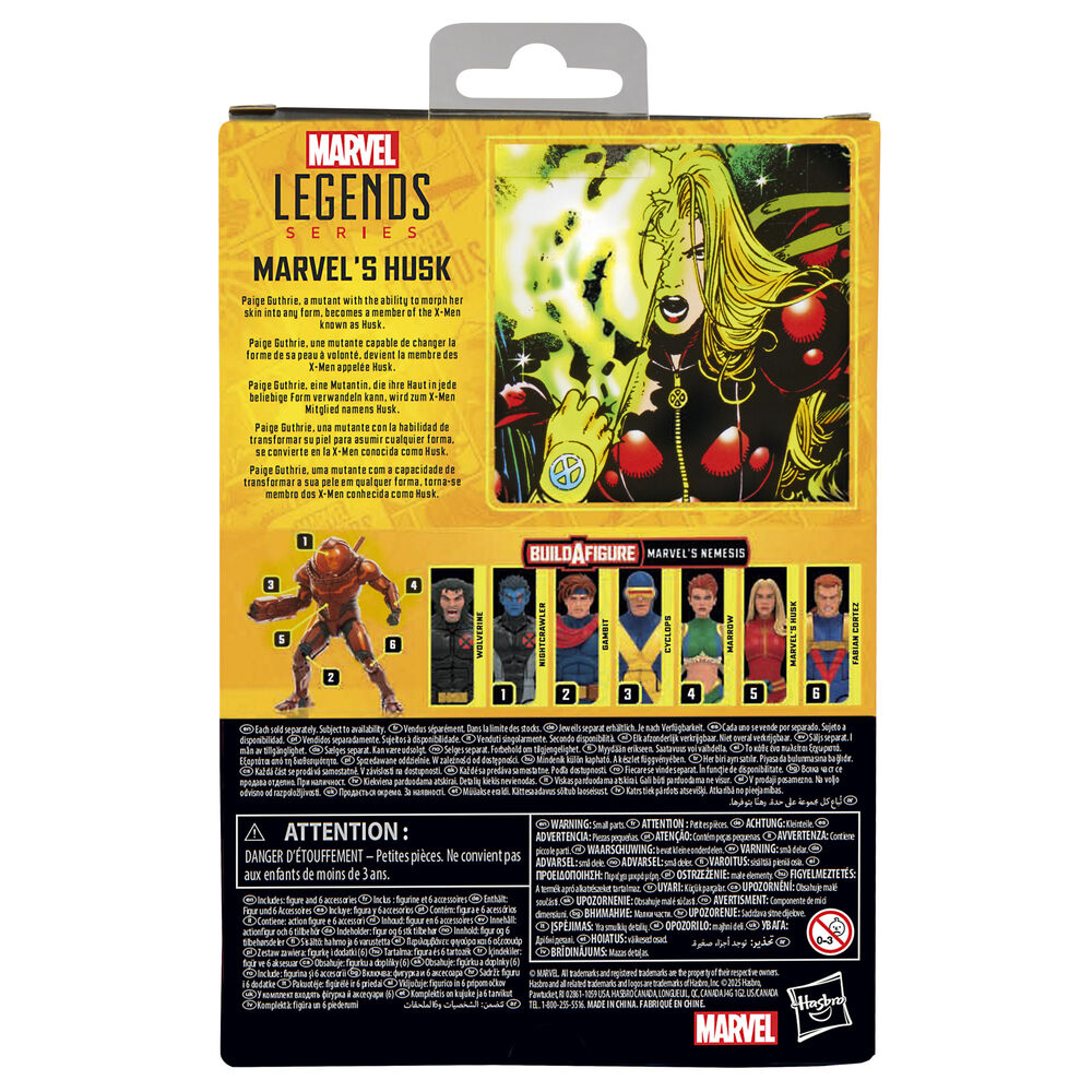 X-Men Marvel Legends Figura Marvel's Husk (BAF: Marvel's Nemesis) 15 cm