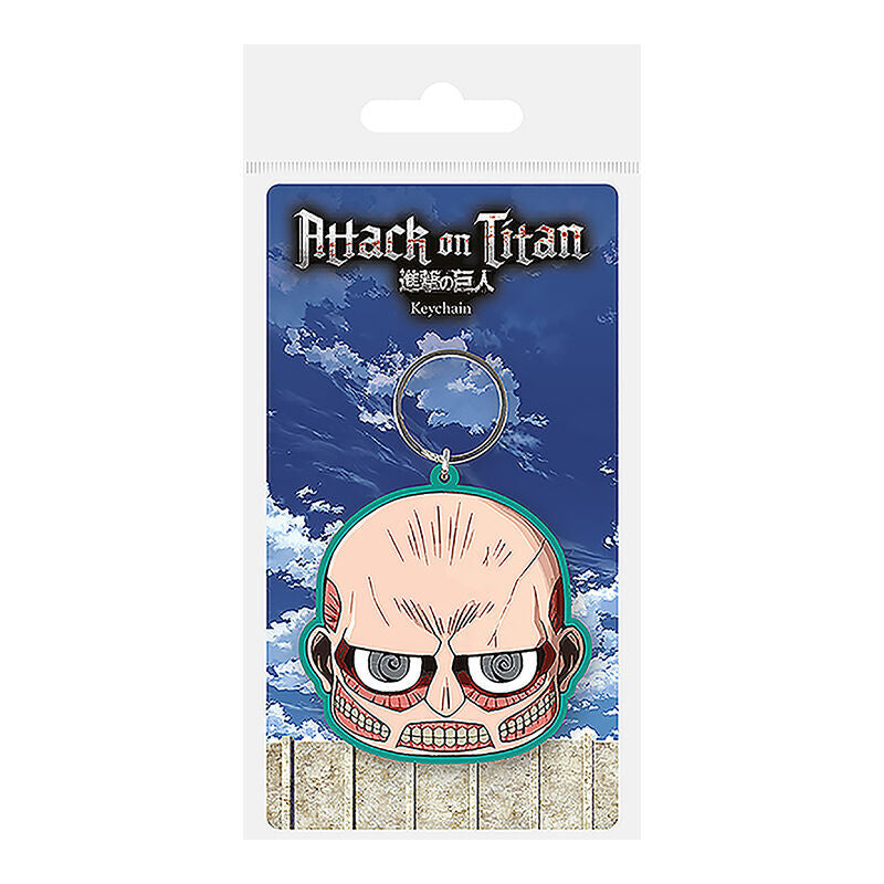 Attack on Titan PVC Llavero S3 Colossal Chibi
