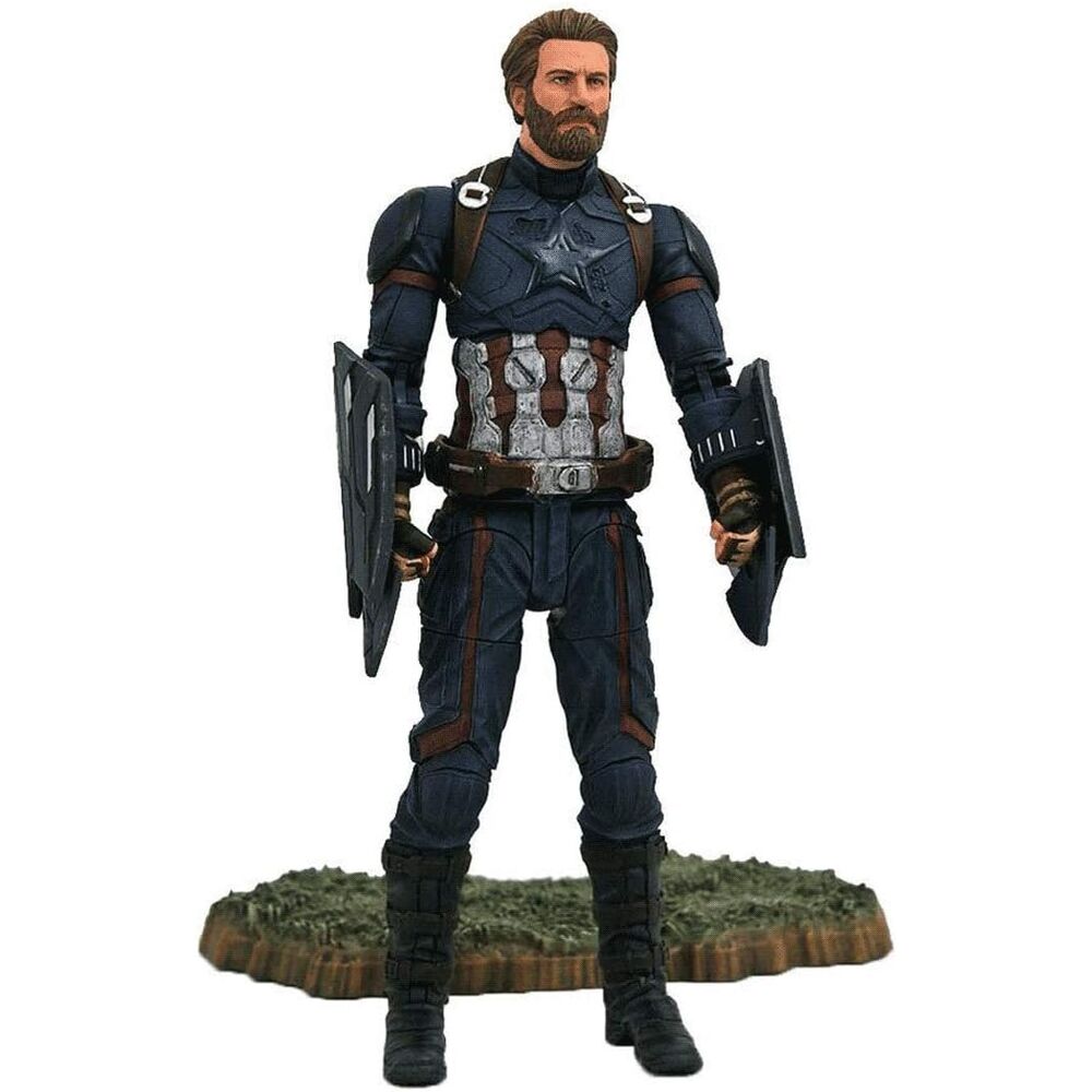 Figura Articulada Capitan America Vengadores Avengers Marvel 18 cm