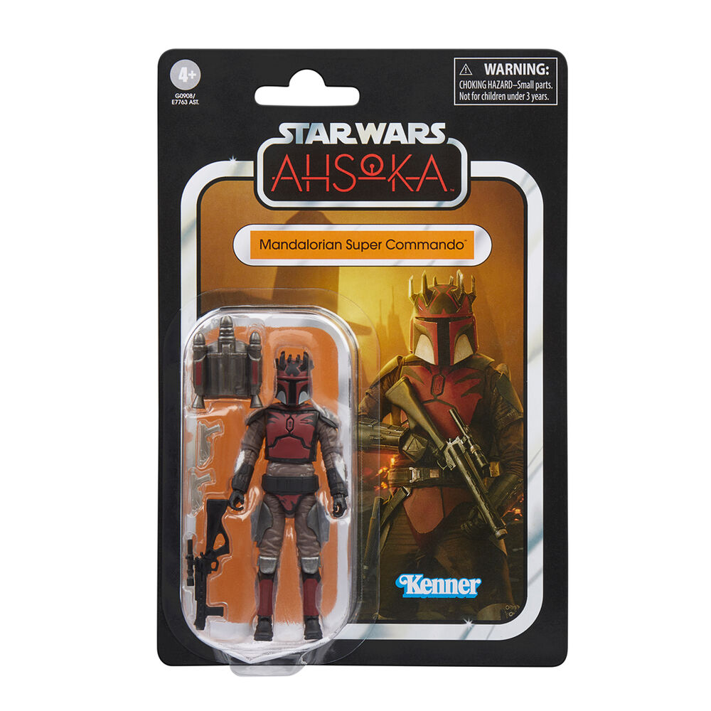 Star Wars: Ahsoka Vintage Collection Figura Mandalorian Super Commando 10 cm