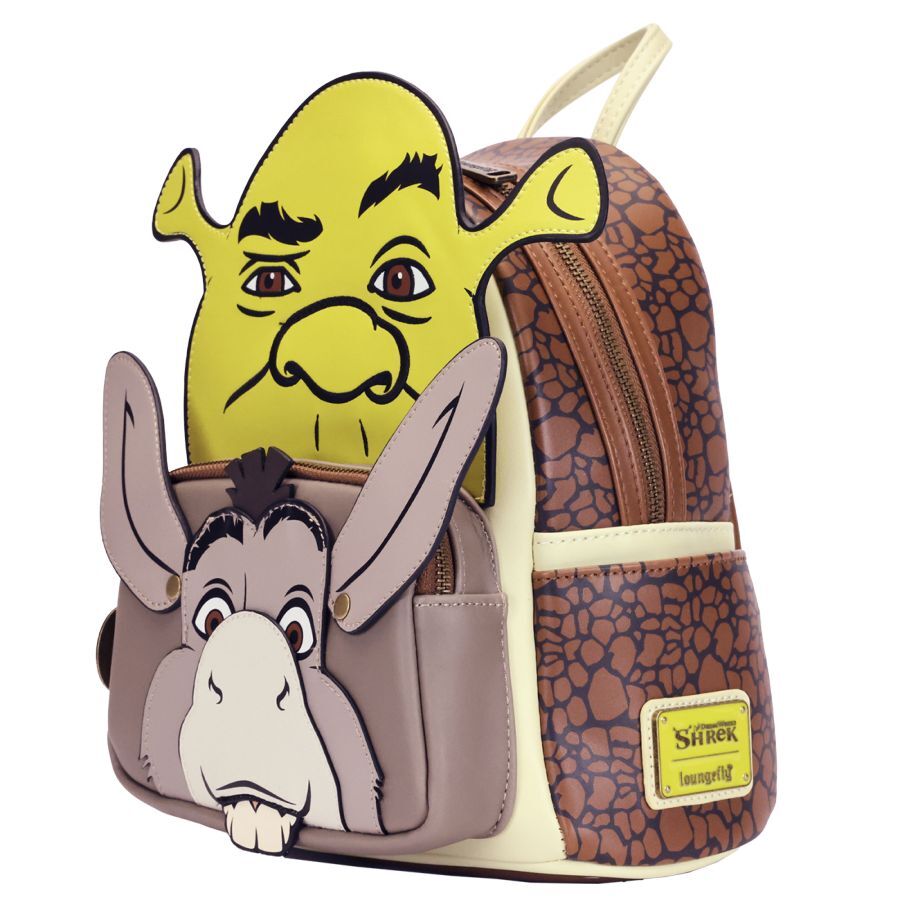 Dreamworks by Loungefly Mini Mochila Shrek & Donkey Cosplay