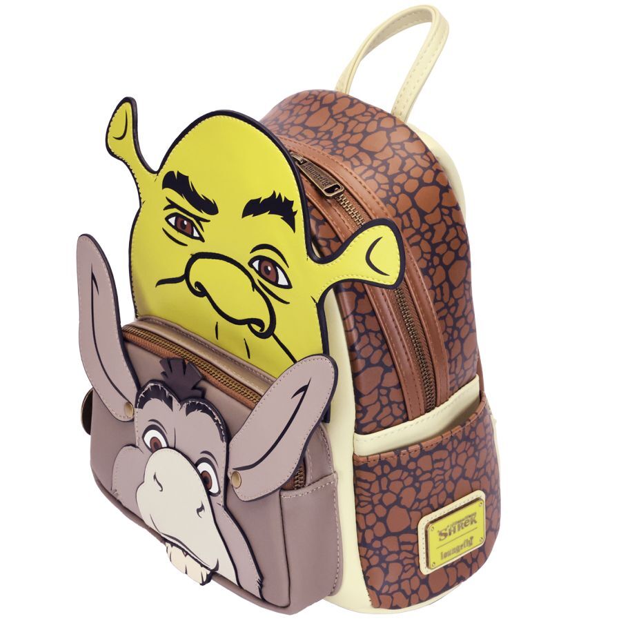Dreamworks by Loungefly Mini Mochila Shrek & Donkey Cosplay