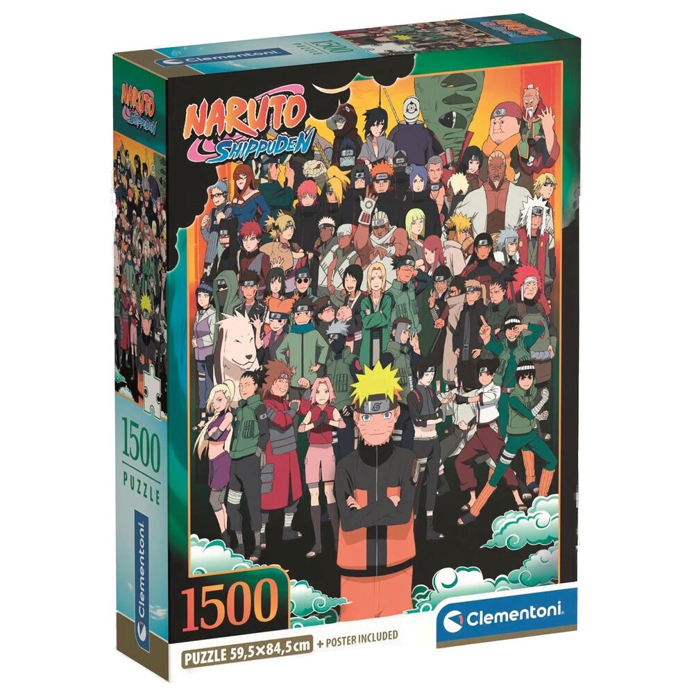 Puzzle Naruto Shippuden 1500pzs Frikytopia