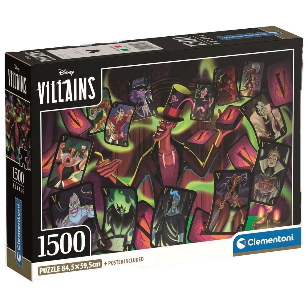 Puzzle Villanas Disney 1500pzs Frikytopia