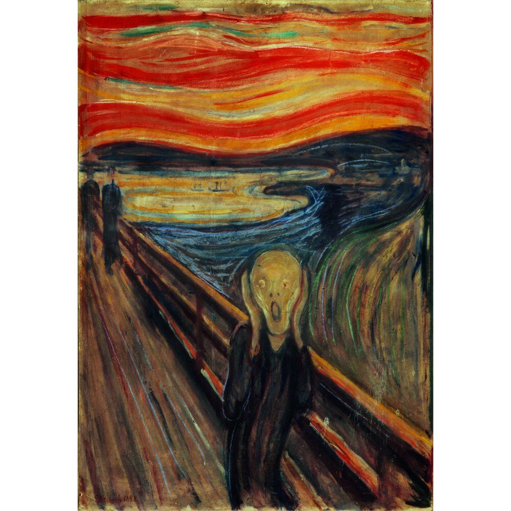 Puzzle The Scream Munch Museum 1000pzs Frikytopia