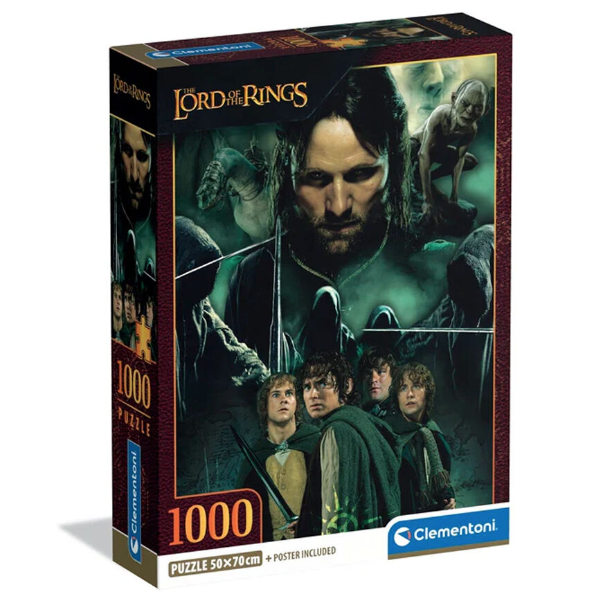 Puzzle El Señor de los Anillos 1000pzs Frikytopia