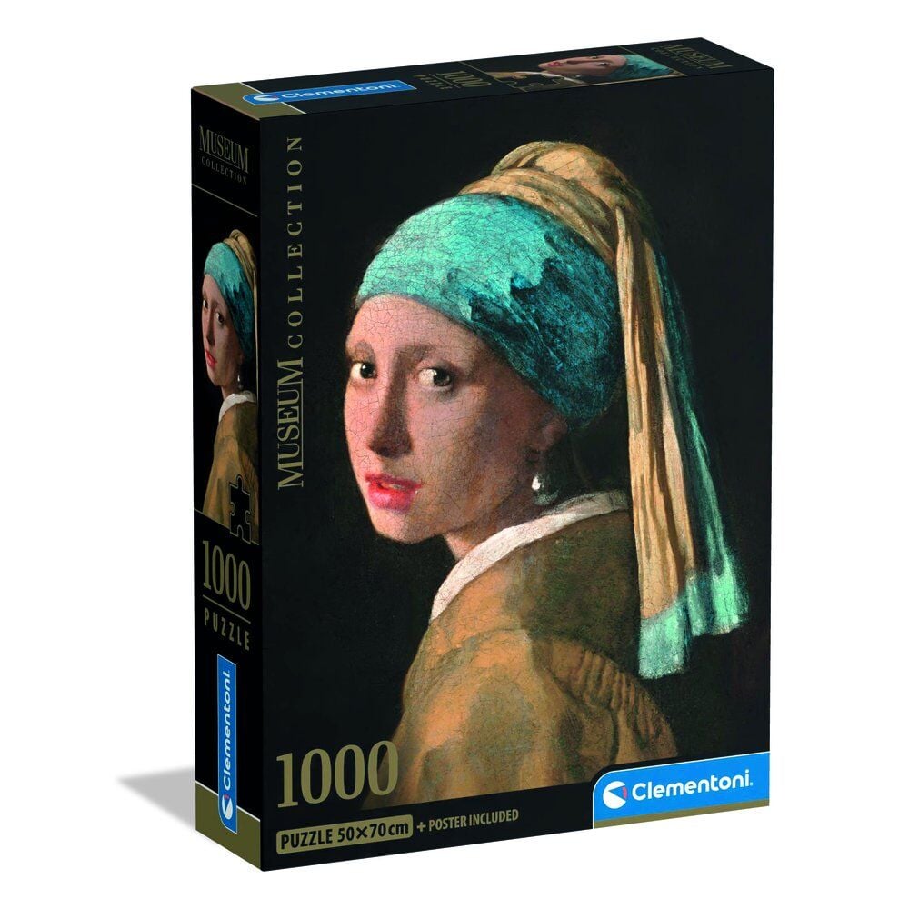 Puzzle Girl with Pearl Earring Vermeer Museum 1000pzs Frikytopia