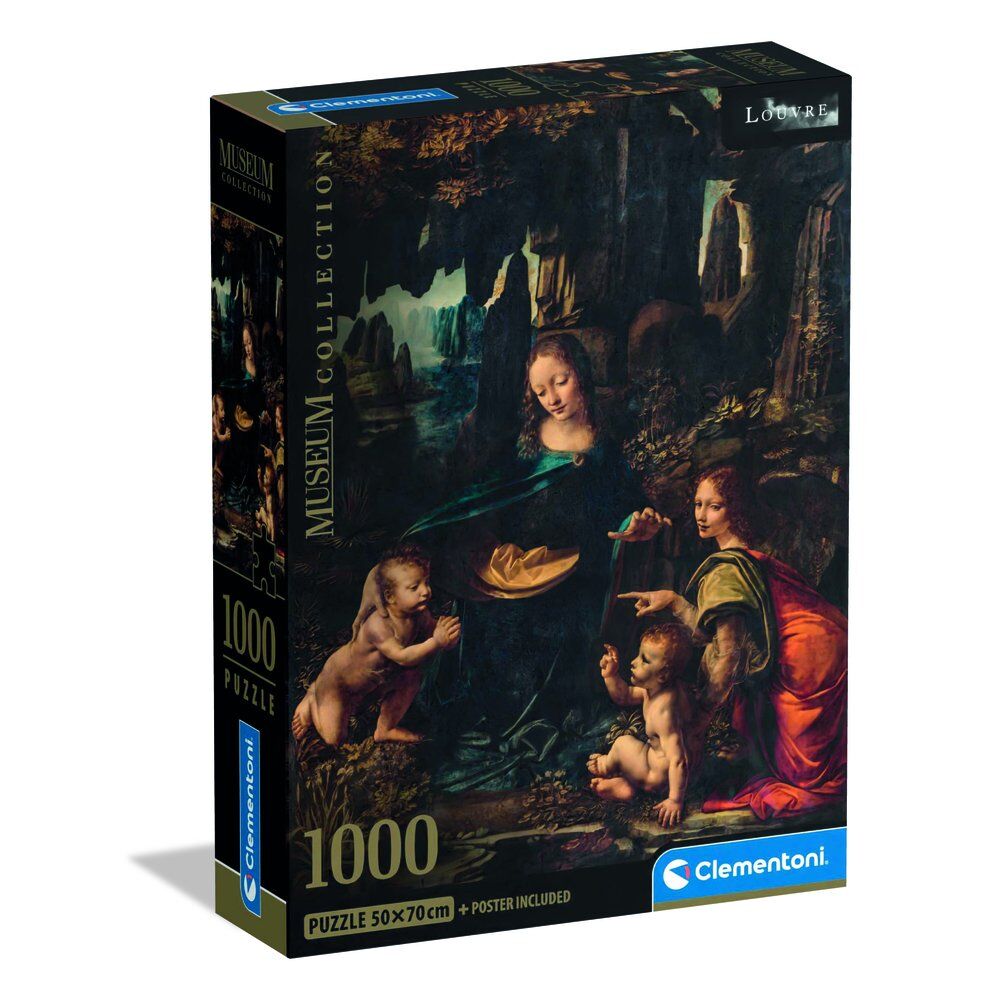 Puzzle The Virgin of the Rocks Leonardo Museum 1000pzs Frikytopia