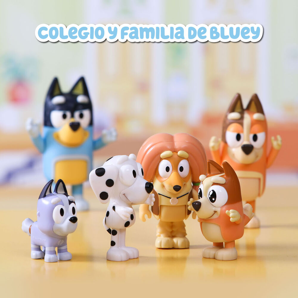 Bluey: Family & Friends 8 Piece Figure Set