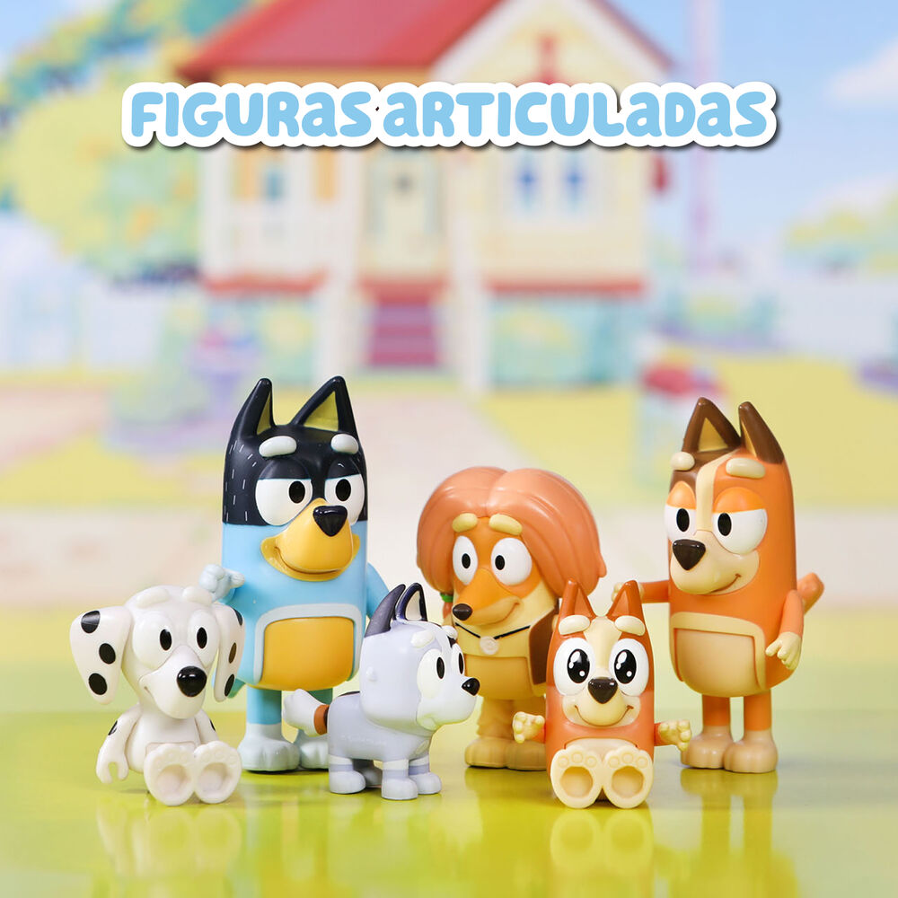 Bluey: Family & Friends 8 Piece Figure Set