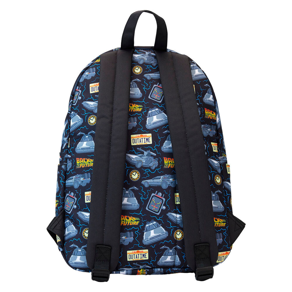 Mochila Nylon 40th Anniversary Regreso al Futuro Loungefly 44 cm