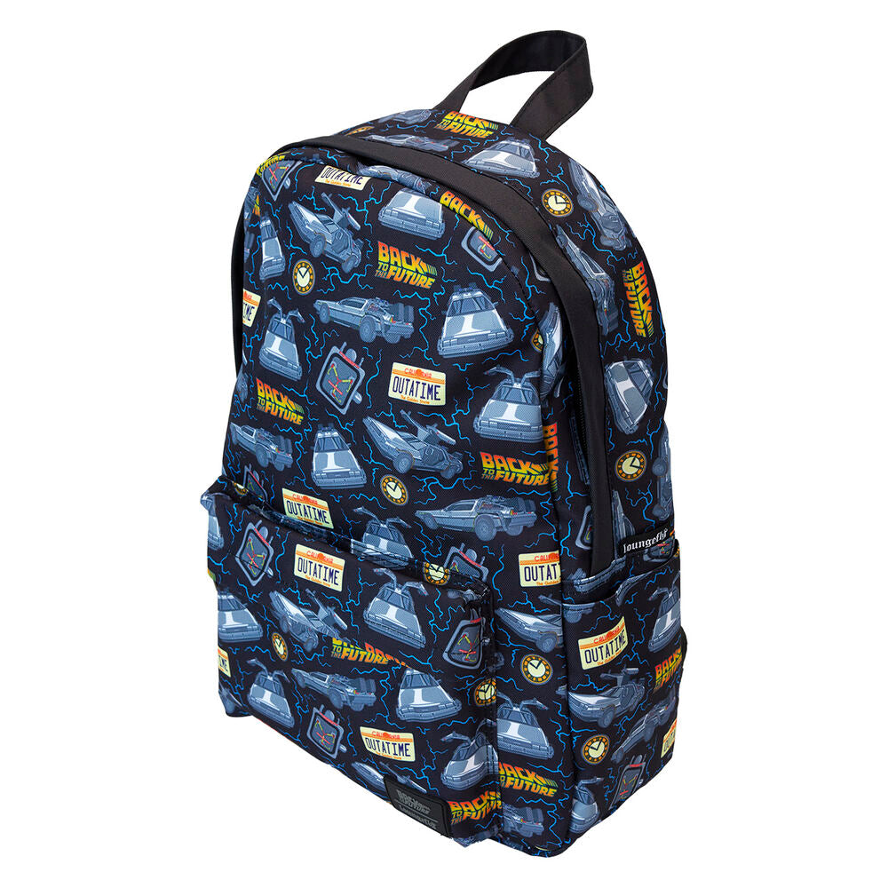 Mochila Nylon 40th Anniversary Regreso al Futuro Loungefly 44 cm