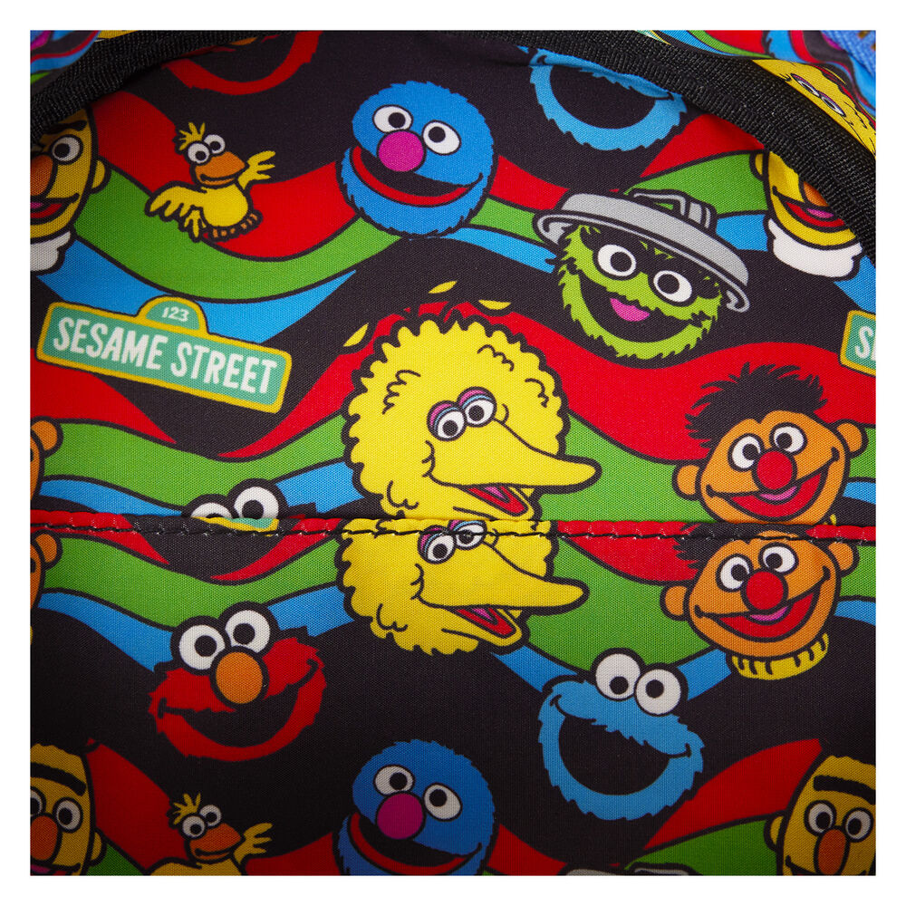 Barrio Sésamo by Loungefly Plush Mini Mochila Cookie Monster