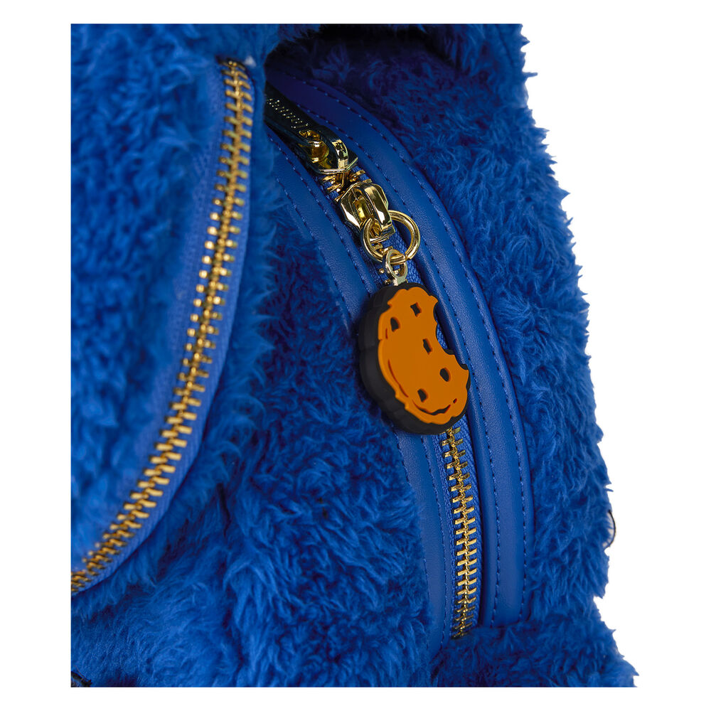 Barrio Sésamo by Loungefly Plush Mini Mochila Cookie Monster
