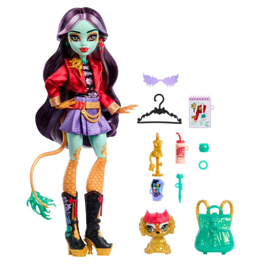 Muñeca Jinafire Long Monster High