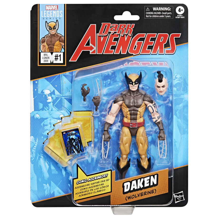Dark Avengers Marvel Legends Figura Daken (Wolverine) 15 cm