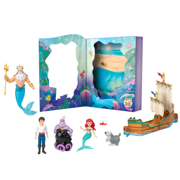 Mini Libro de Cuentos La Sirenita Disney Frikytopia