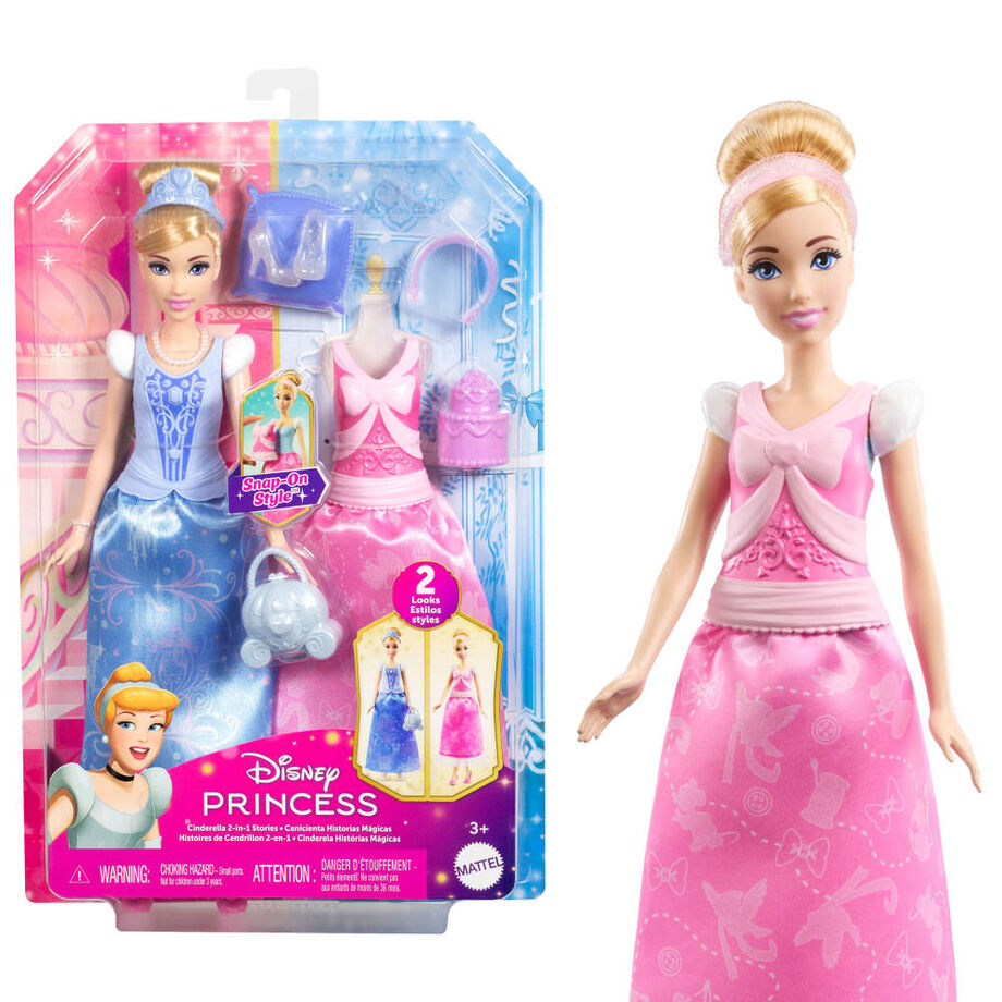 Muñeca Cenicienta Historias Magicas Princesas Disney Frikytopia