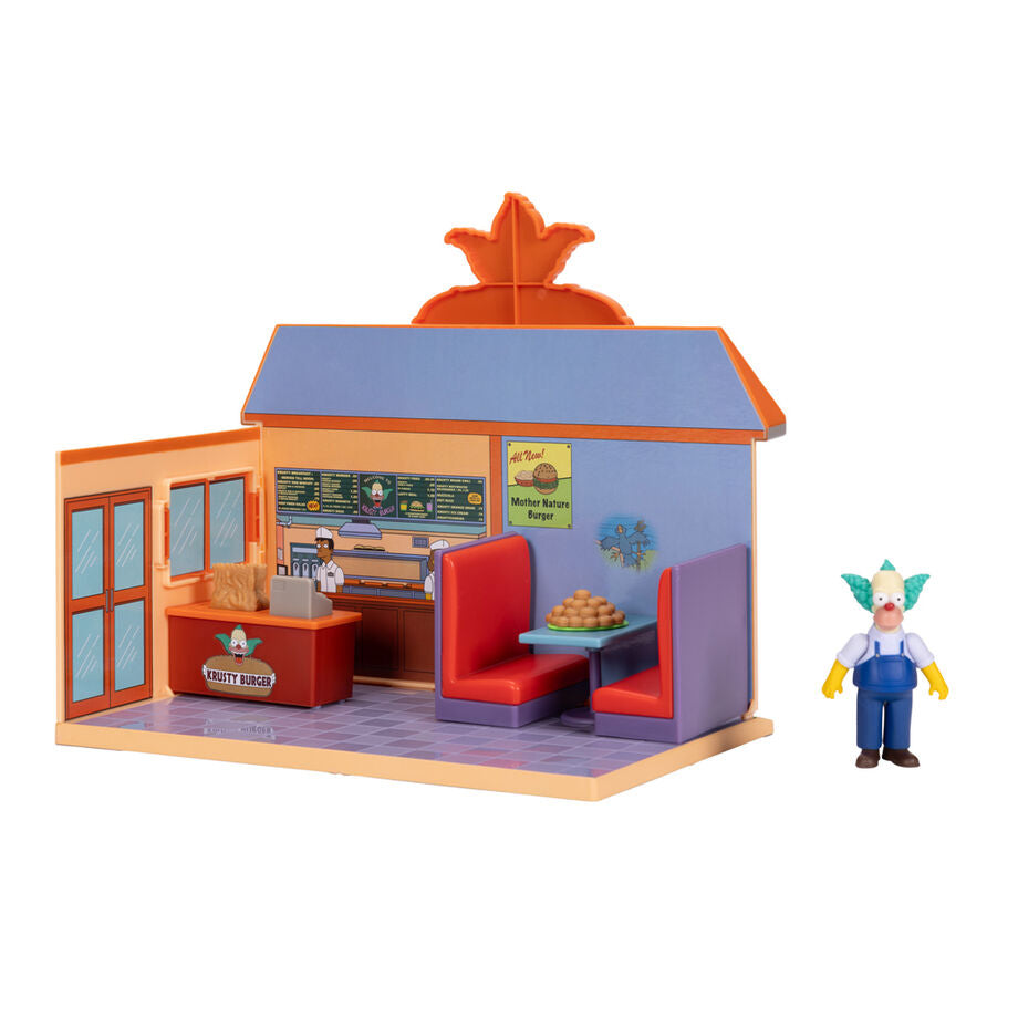 Playset Burger Krusty Los Simpsons Frikytopia
