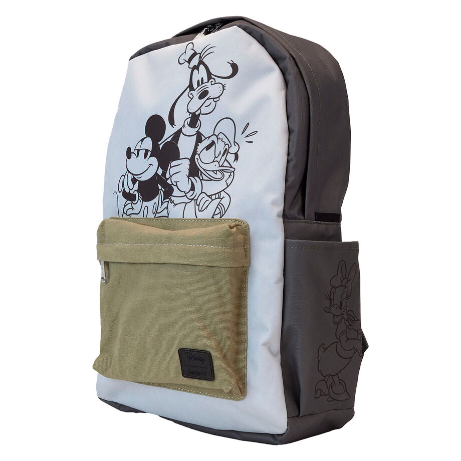 Mochila Nylon Mickey And Friends Disney Loungefly 44 cm
