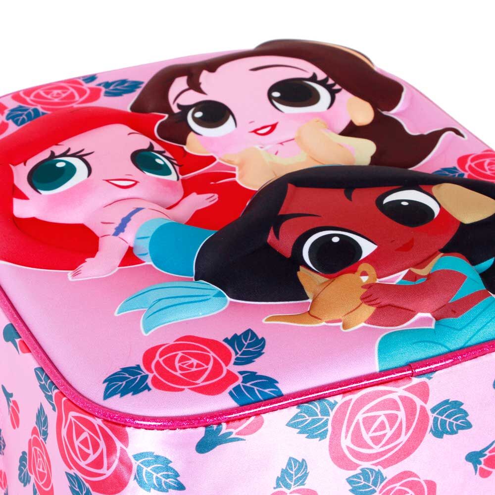 Mochila 3D Flowers Princesas Disney 31 cm