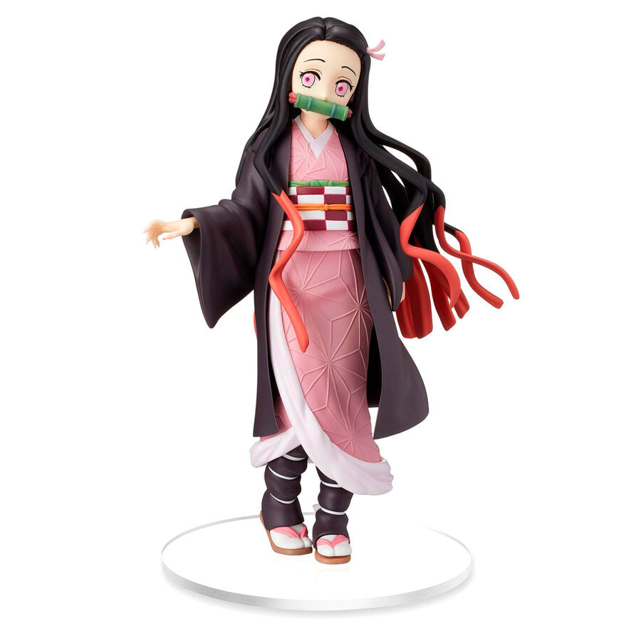 Figura sega demon slayer kimetsu no yaiba nezuko kamado sibling bond version 19cm