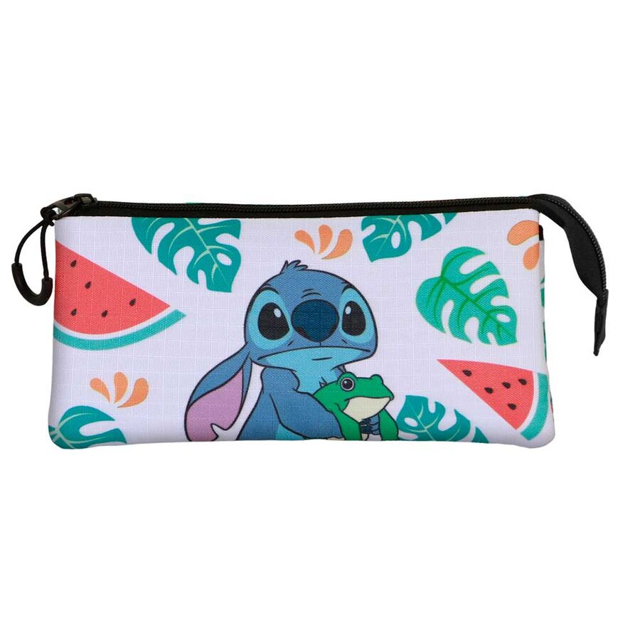 Lilo & Stitch Triple Estuche para lápices Frog Multicolour