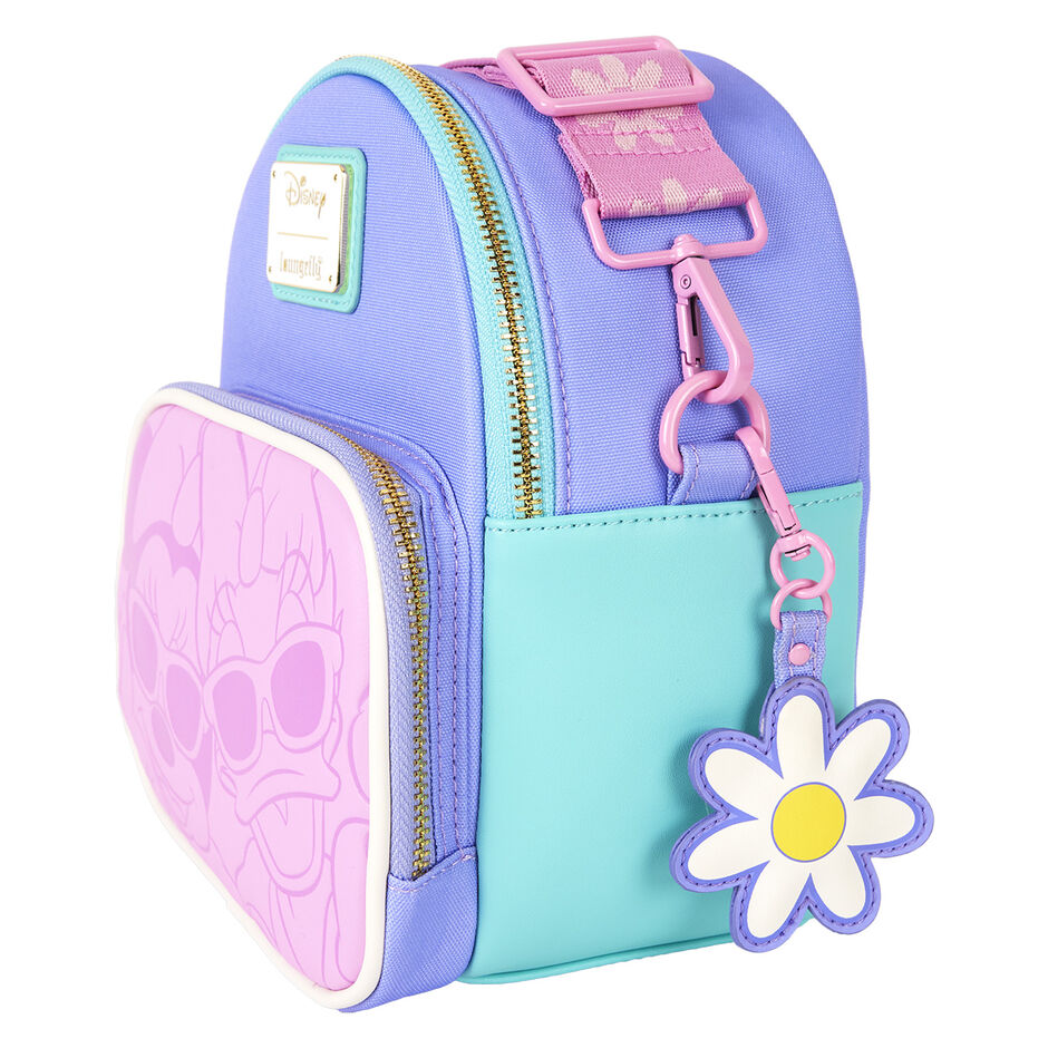 Disney by Loungefly Mochila Mini Daisy Duck & Minnie Mouse Convertible