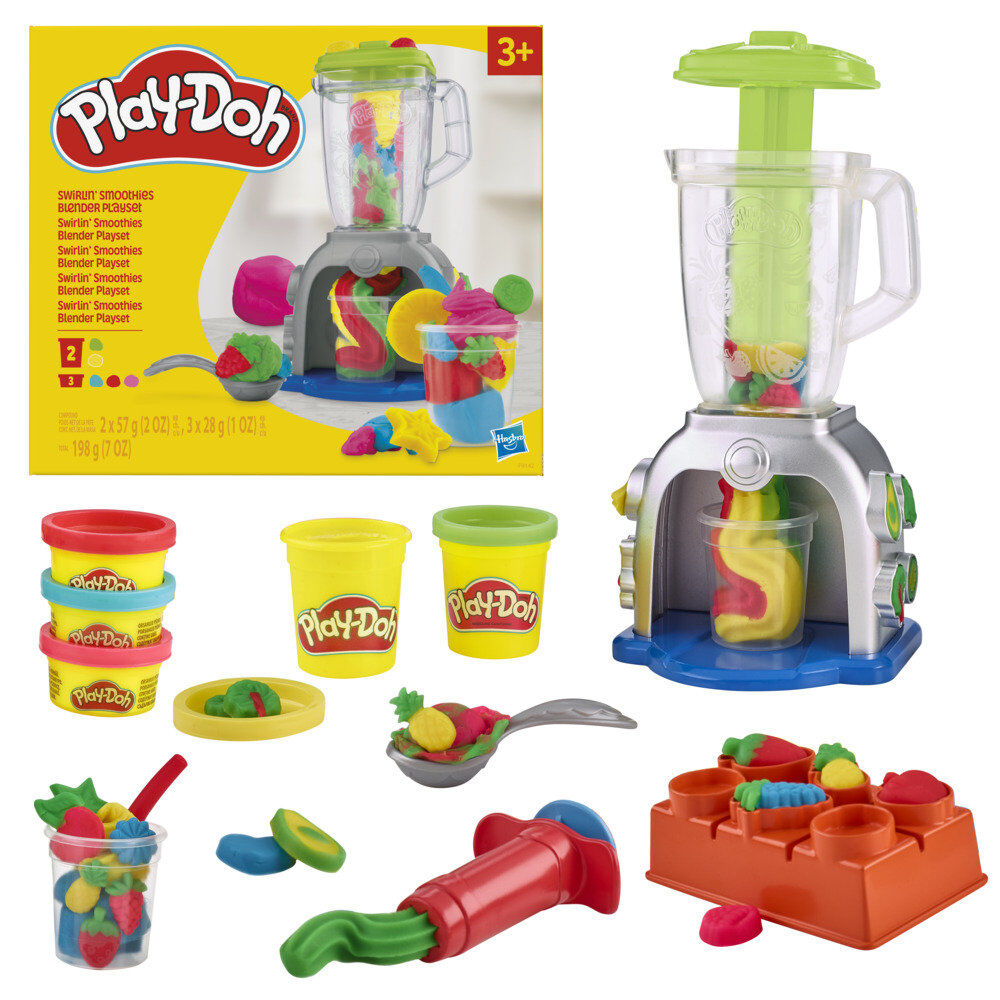 Licuadora de batidos coloridos Play-Doh Frikytopia