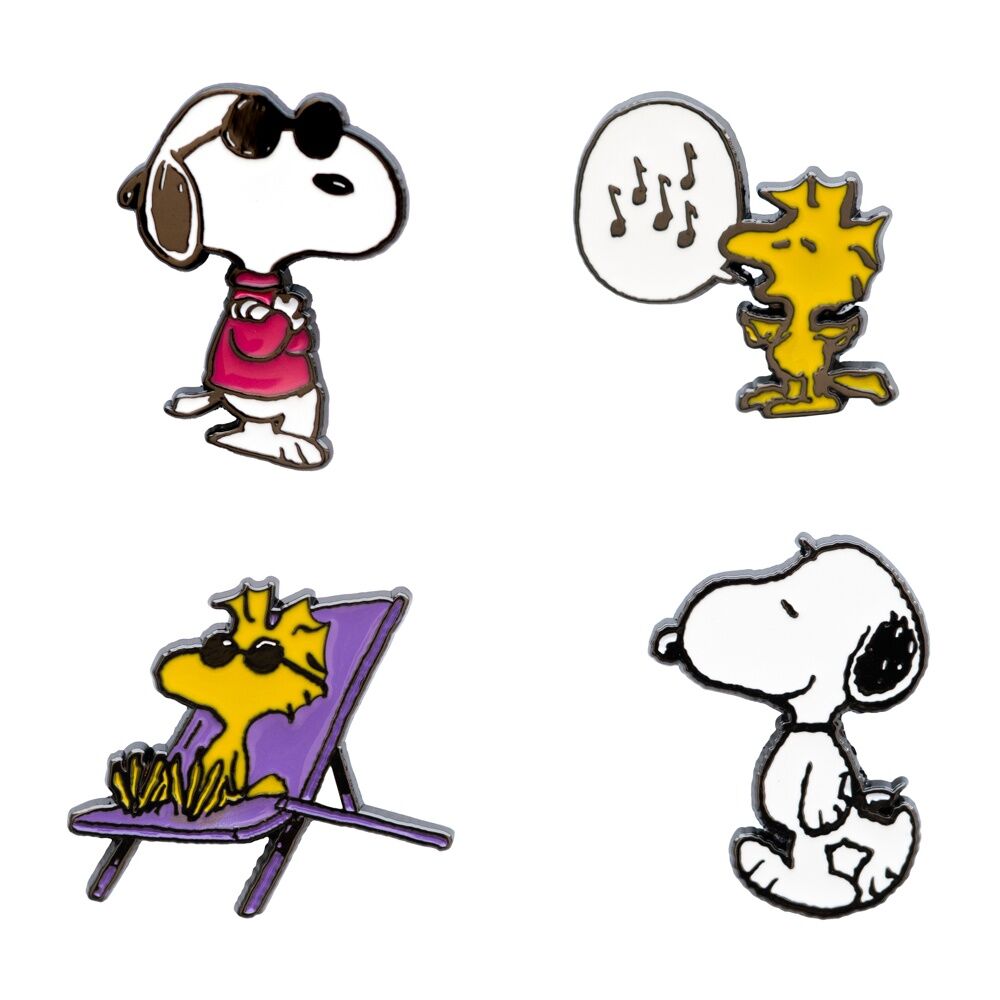 Set 4 pins Snoopy Frikytopia