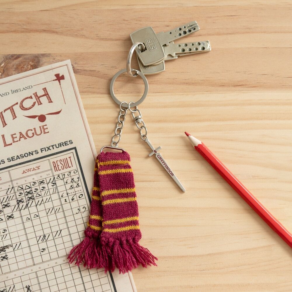 Harry Potter Llavero Bufanda Gryffindor 15 cm