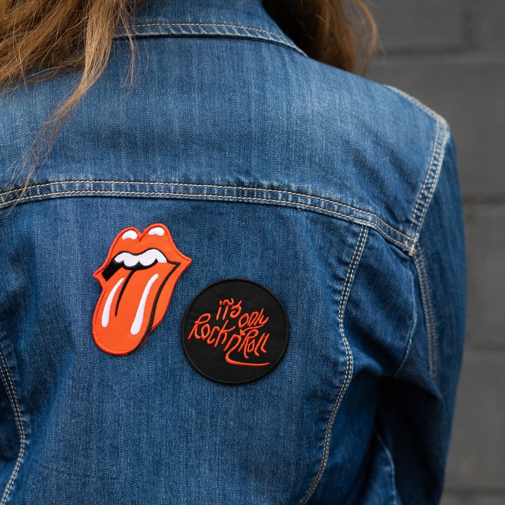 Set 3 parches Rolling Stones