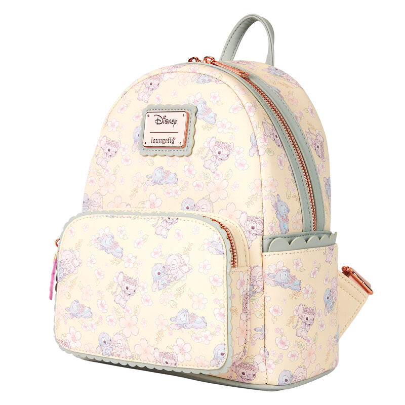 Mochila Cherry Blossom Stitch Disney Loungefly 26 cm